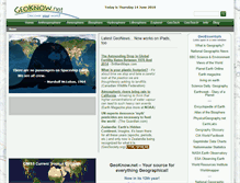 Tablet Screenshot of geoknow.net